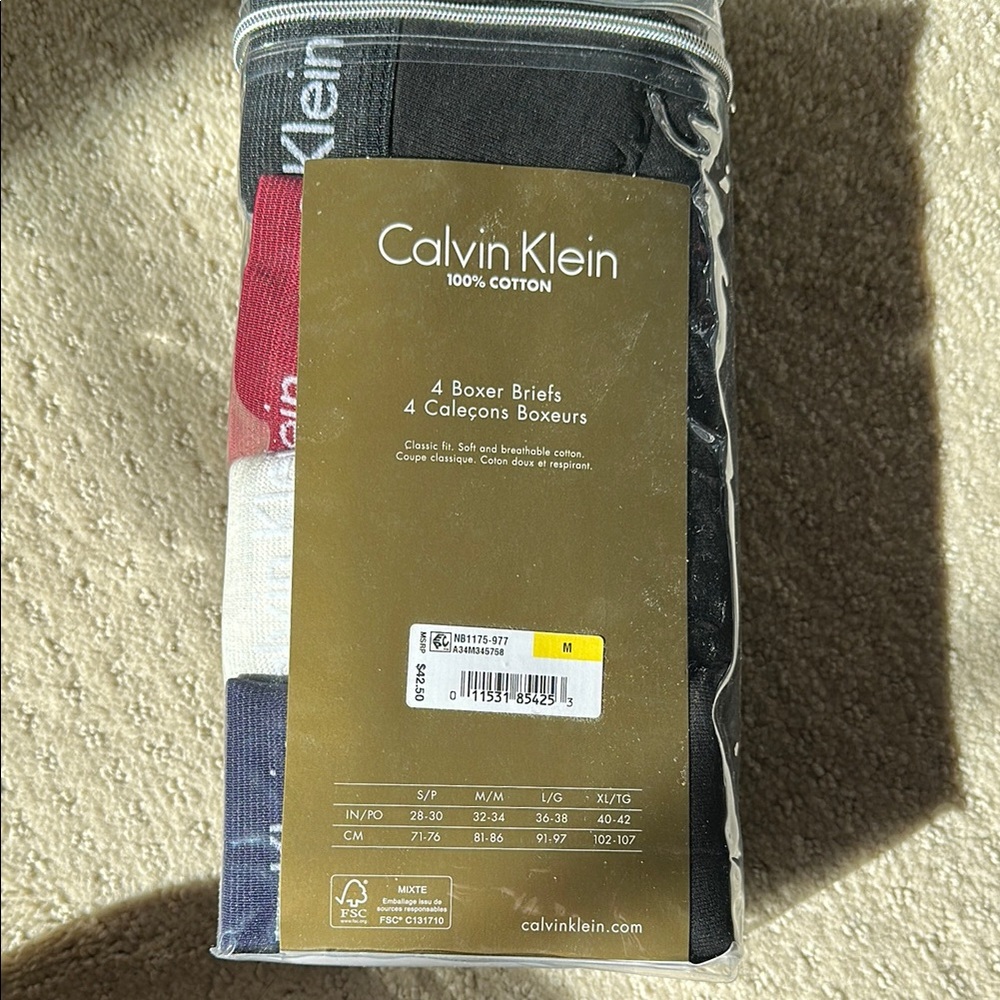 Calvin Klein Black Boxer Briefs - Picture 2 of 3